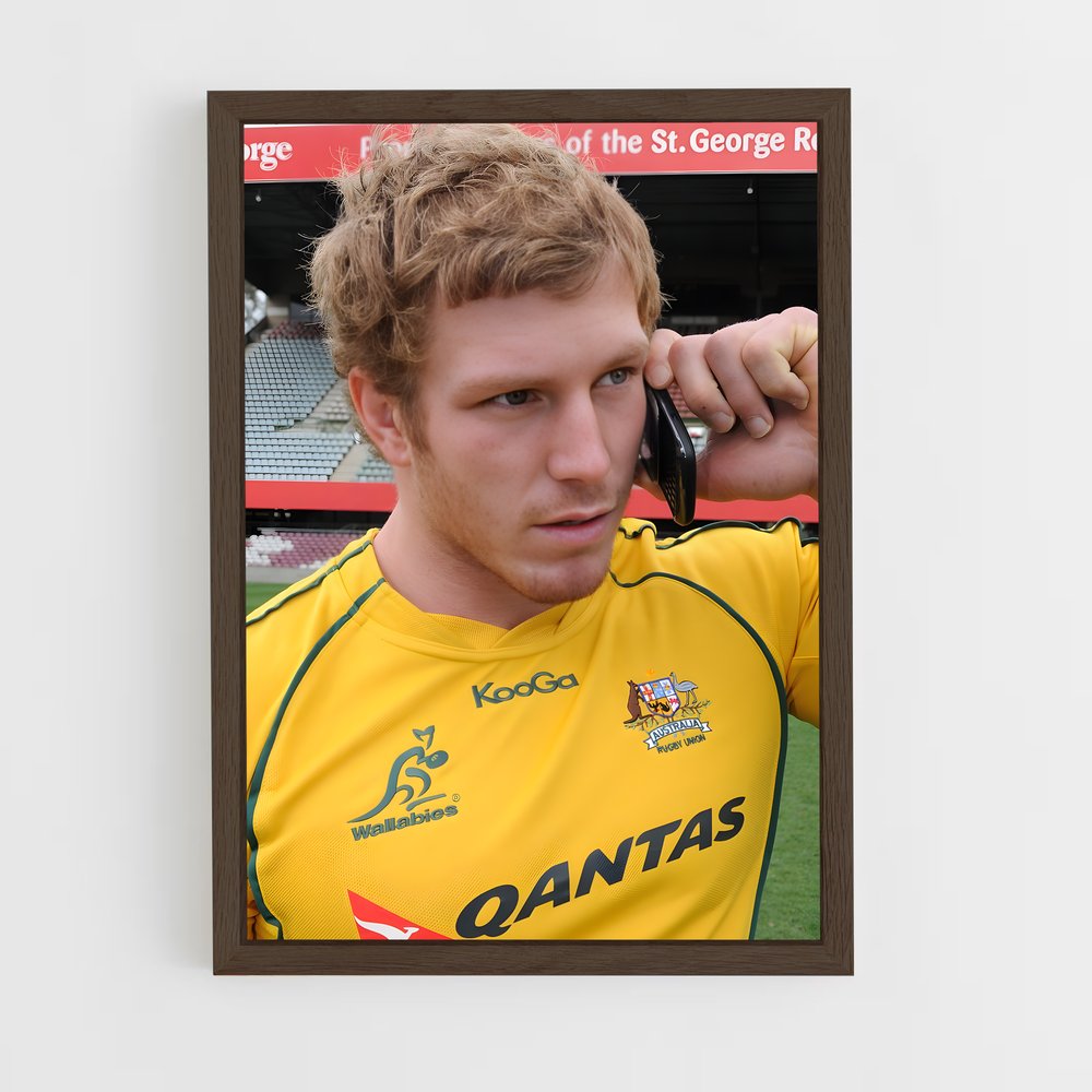 Poster Cellulaire Mystère – affiche Rugby (vue 5)